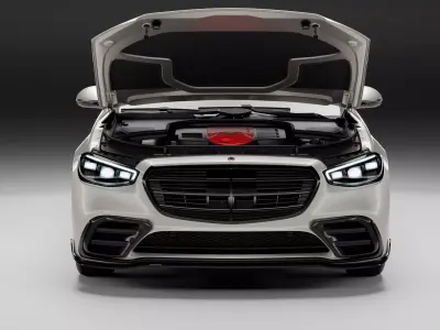 Mercedes-Benz S-Class W223 Brabus Free 3D model
