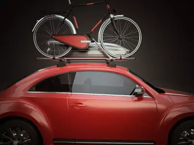 Roof Rack Set 3D model