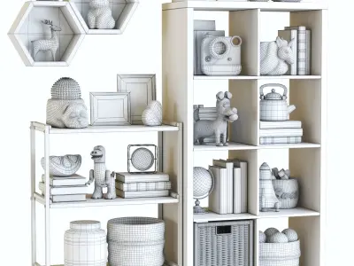 Toys set 3 3D model