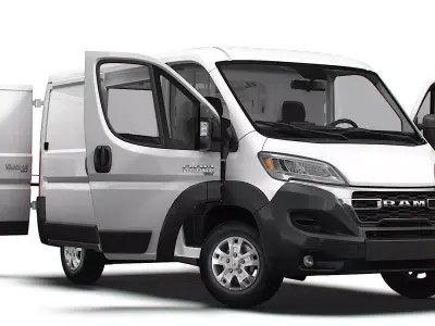 RAM Promaster e Van L1H1 HQ Interior 2025 3D model