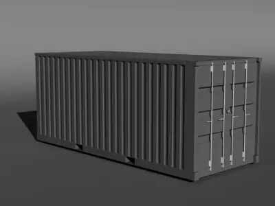 container shipping Free 3D model get