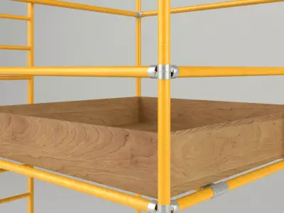 Scaffold tower 15 3D model