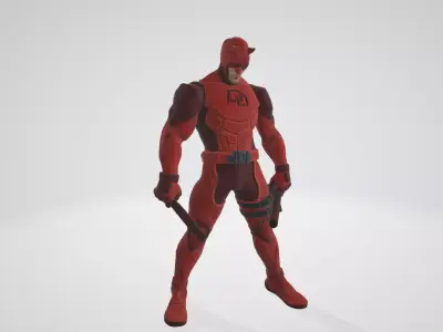 Daredevil - Marvel Rivals 3D model