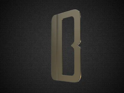 bitter logo 3D model