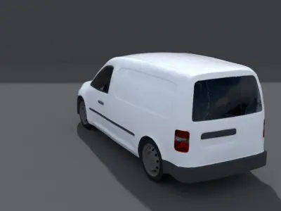 Delivery Van 3D model get