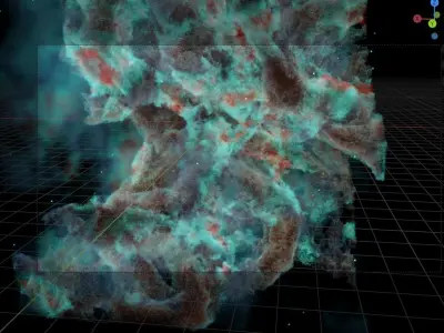 nebula galaxy Free 3D model