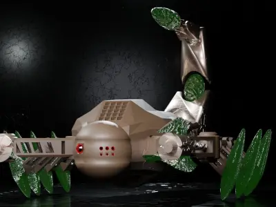 robot scorpion 3D model