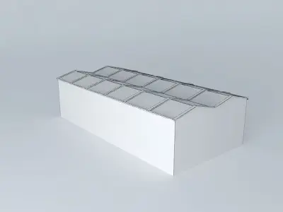 Eco Rail Building No 4 Dummy! Old Steam Days Free 3D model