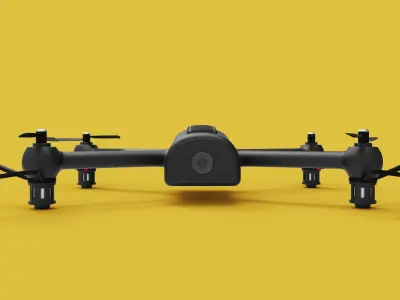 Black Drone 3D model