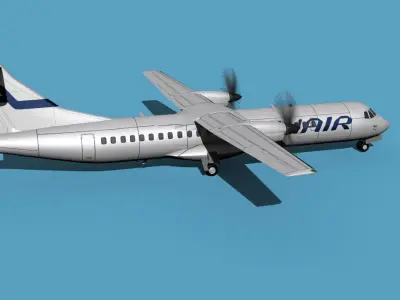 ATR  ATR-72-600 Finnair 3D model