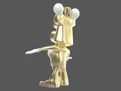  Cartoon Bulb Holder v2 Pendant 