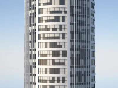 Skyscraper Pack 3D model