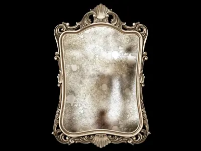 Oficina Inglesa Clemence classical mirror 3D model