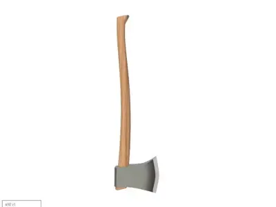 Heavy Axe Free 3D print model