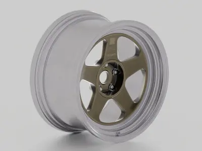 ROCH Rotifom Rims Low-poly 3D model