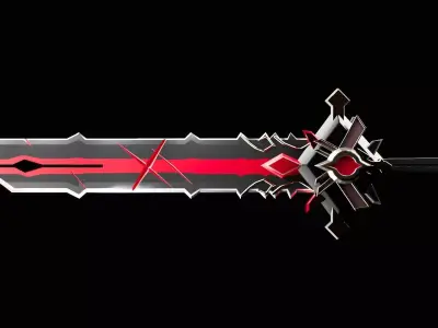 Wolf Gravestone LVL 90 Low-poly 3D model