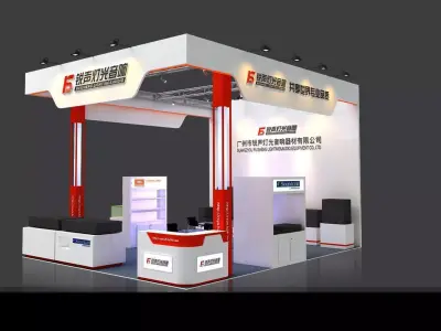 Exhibition - Area - 6X8-3DMAX2009-016 3D model