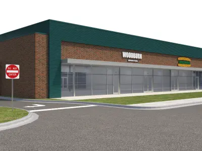 Retail-187 Retail Store 3D model