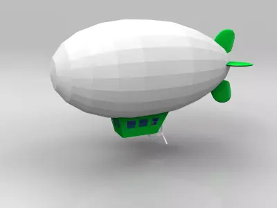 Zeppelin 3D model