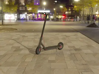 Electric Scooter Xiaomi M365 Free 3D model