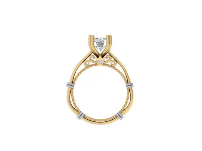 Antique-Ring 3D print model get