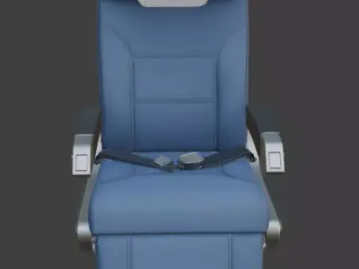 Airplane chair 3D model purchase