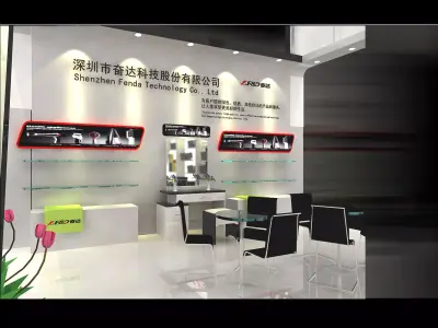 Exhibition - Area - 9X6-3DMAX2009-083 3D model