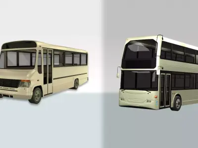 UK British Buses Pack