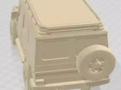 Mercedes Benz G Class W463 Radical Off Road Printable Car 3D print model