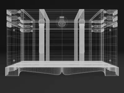 Antique Trunk  3D model