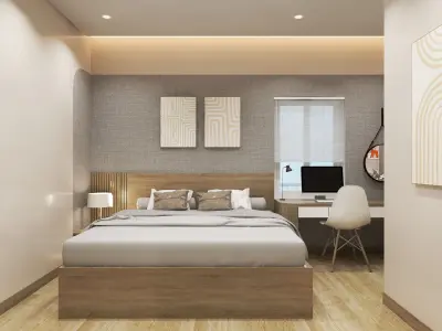Bedroom  Tuyen Beo  engineer Free 3D model
