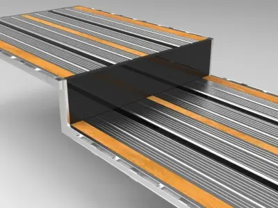 Drop deck trailer Free 3D model