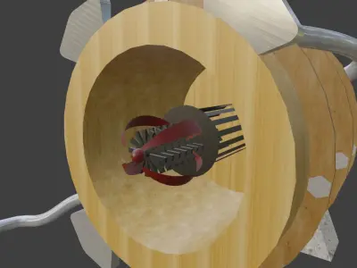 Laboratory Machine D - Superconductor Free 3D model