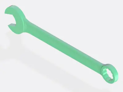 Wrench 3D print model