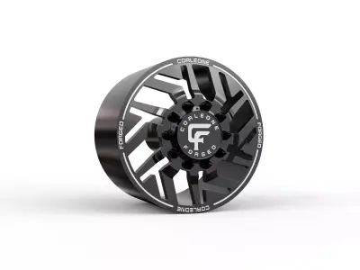 corleone front dedalo dually wheel 3D print model