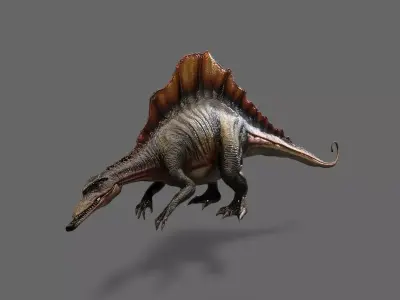 Dinosaurs Pack 6 Low-poly 3D model