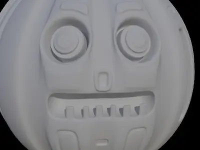 Robot Pumpkin  Free 3D model