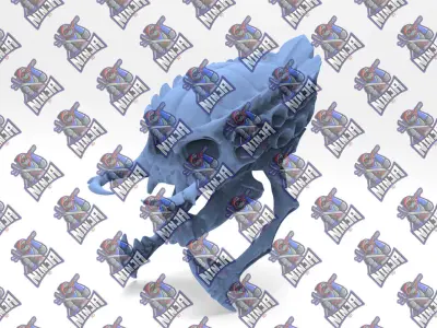 Predator Skull Mask for 3d printing 3D model