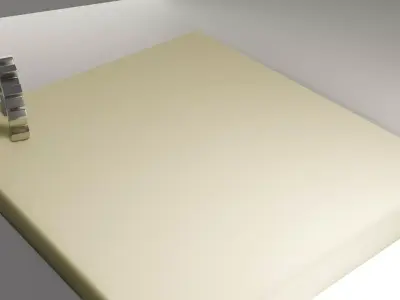 Memory Foam Animation 3D model