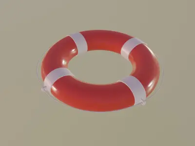 Lifebuoy 3D model