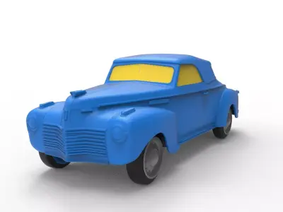 Chrysler 1940 Classic Car 3D print model