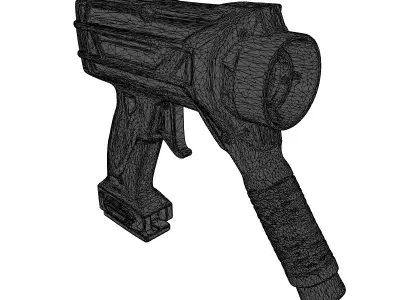 Futuristic Plasma Cutter 3D Model 3D model purchase