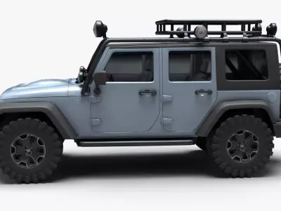 JeepWrangler 3D model