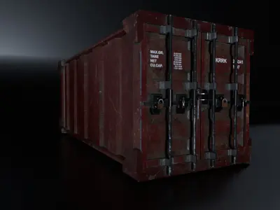 Intermodal Container 3D model