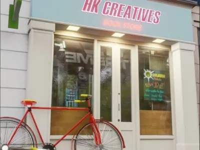 3D Shop Exterior Photorealistic Low-poly 3D model