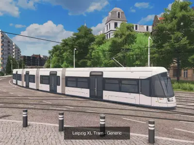 European Trams Collections 3D Model Pack