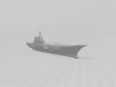 Peoples Liberation Army Navy  Type 002 class 3D print model
