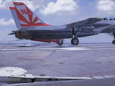 F-14 Miss Molly Free 3D model