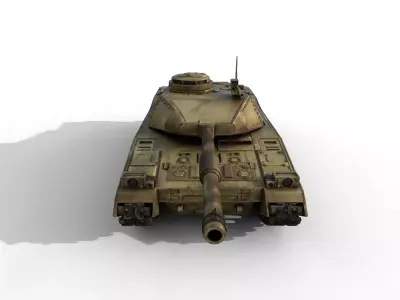 tank M1 A2 3D model