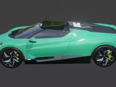 Bugatti Mistral 3D model